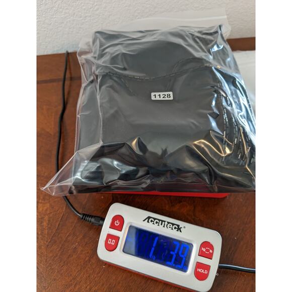 Niteline by Nahdree Beaded Formal Dress 6 Black Strappy Evening Slit Sequin Maxi - Picture 16 of 16